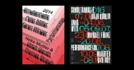 Serve and Volley is a Cologne-based graphic and interaction design studio by Klaus Neuburg and Simon Roth.