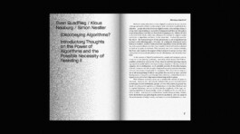 Serve and Volley is a Cologne-based graphic and interaction design studio by Klaus Neuburg and Simon Roth.